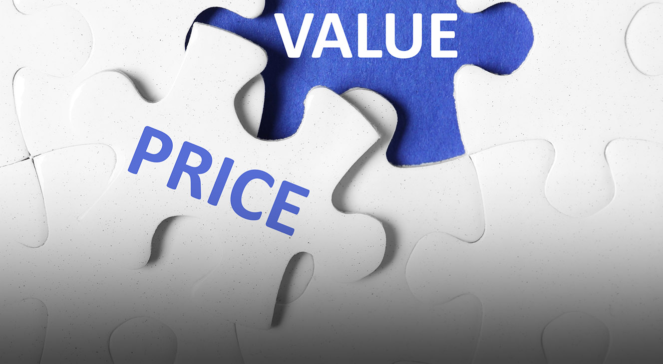 Weiße Rätsel mit Wert- und Preiswörtern